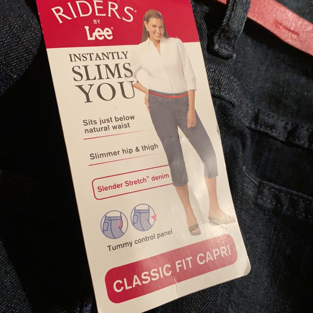 RidersLee classic fit capric size 24 wide -m - Picture 4 of 9